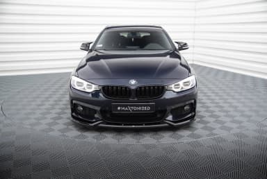 Передній сплітер V.5 Maxton BMW 4 Coupe / Gran Coupe / Cabrio M-пакет F32 / F36 / F33 - фото My Tuning Lab