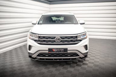 Передній сплітер V.1 Maxton Volkswagen Atlas Cross Sport - фото My Tuning Lab
