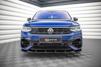 Передній сплітер V.3 Maxton Volkswagen Tiguan R / R-Line Mk2 Facelift - фото My Tuning Lab