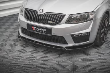 Передній сплітер V.3 Maxton Skoda Octavia RS Mk3 - фото My Tuning Lab