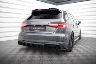 Задня накладка Maxton Audi S3 Sportback 8V Facelift - фото My Tuning Lab