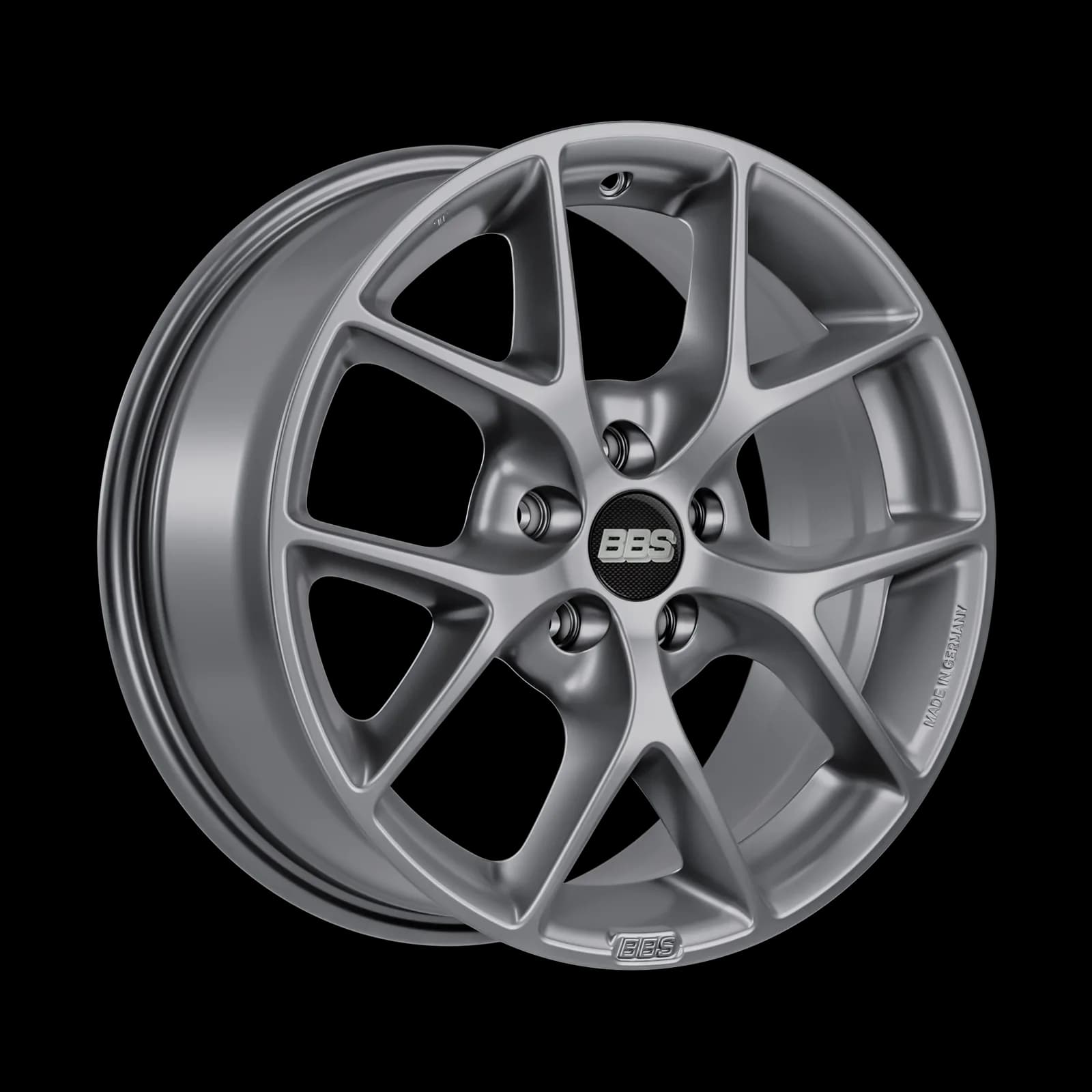 Легкосплавний диск 16" BBS SR 16x7 ET45 5x108 Himalaya Grey сатиновий - фото My Tuning Lab