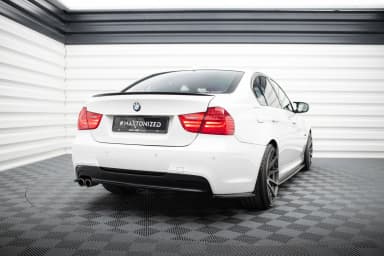 Задні сплітери BMW 3 E90 M-пакет (чорний глянець) - фото My Tuning Lab