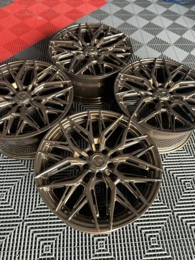 Легкосплавний диск 19" Vesser VSR1 19x8,5 ET32 5x112 глянцева бронза - фото My Tuning Lab
