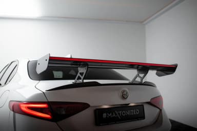 Karbonowy Spoiler + LED Maxton Alfa Romeo Giulia Quadrifoglio - фото My Tuning Lab