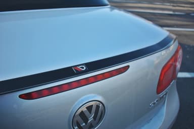 Задній спойлер Maxton Volkswagen Eos (чорний глянець) - фото My Tuning Lab