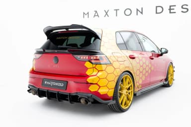 Задній дифузор Street Pro V.2 Maxton Volkswagen Golf GTI Clubsport Mk8 Facelift - фото My Tuning Lab