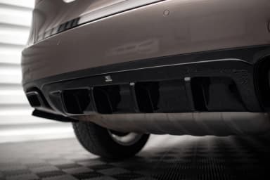Задня накладка Maxton Porsche Cayenne Turbo / Standard Mk2 - фото My Tuning Lab