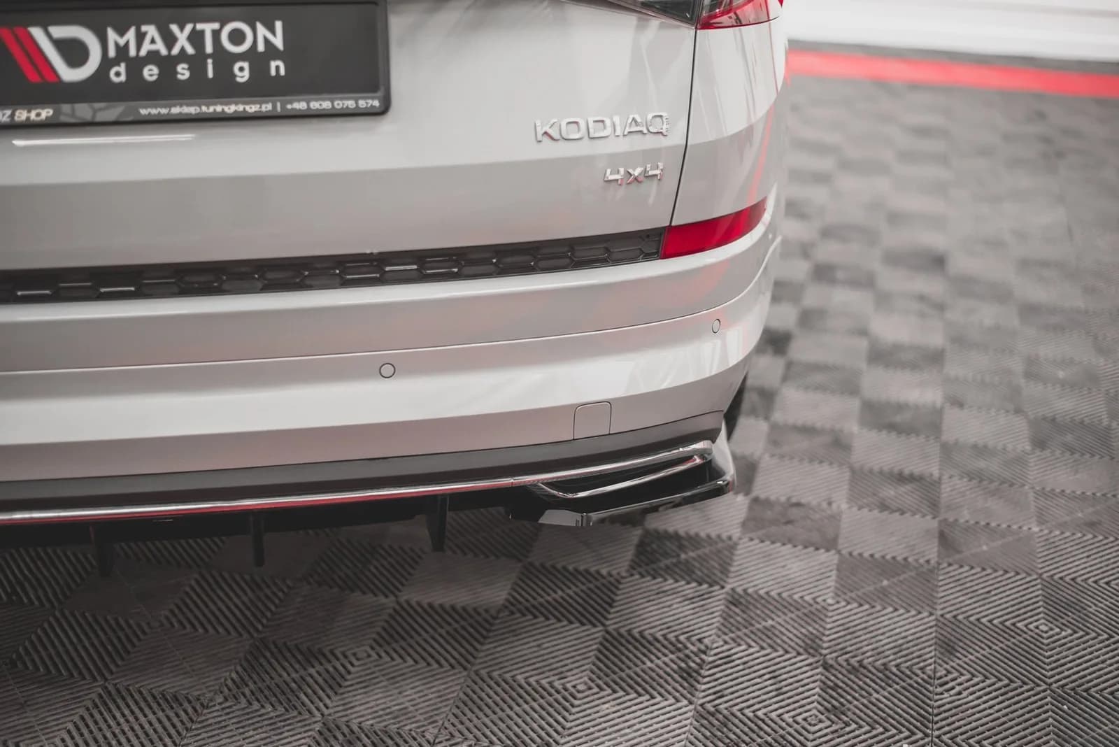 Задні сплітери Boczne Maxton Skoda Kodiaq Sportline Mk1 / Mk1 Facelift - фото My Tuning Lab
