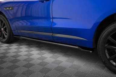 Накладки на пороги Maxton Jaguar F-Pace R-Sport X761 / X761 Facelift / S X761 - фото My Tuning Lab