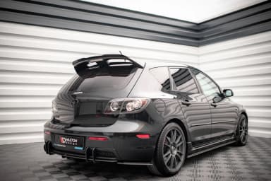 Задні сплітери Boczne Street Pro Maxton Mazda 3 MPS Mk1 - фото My Tuning Lab