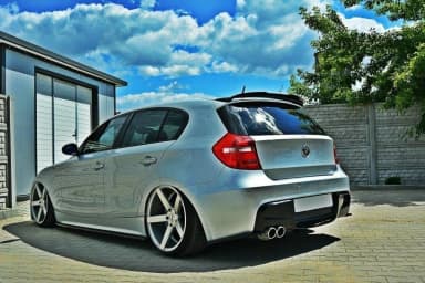 Задні сплітери boczne Maxton BMW 1 E87 Standard/M-Performance (чорний глянець) - фото My Tuning Lab