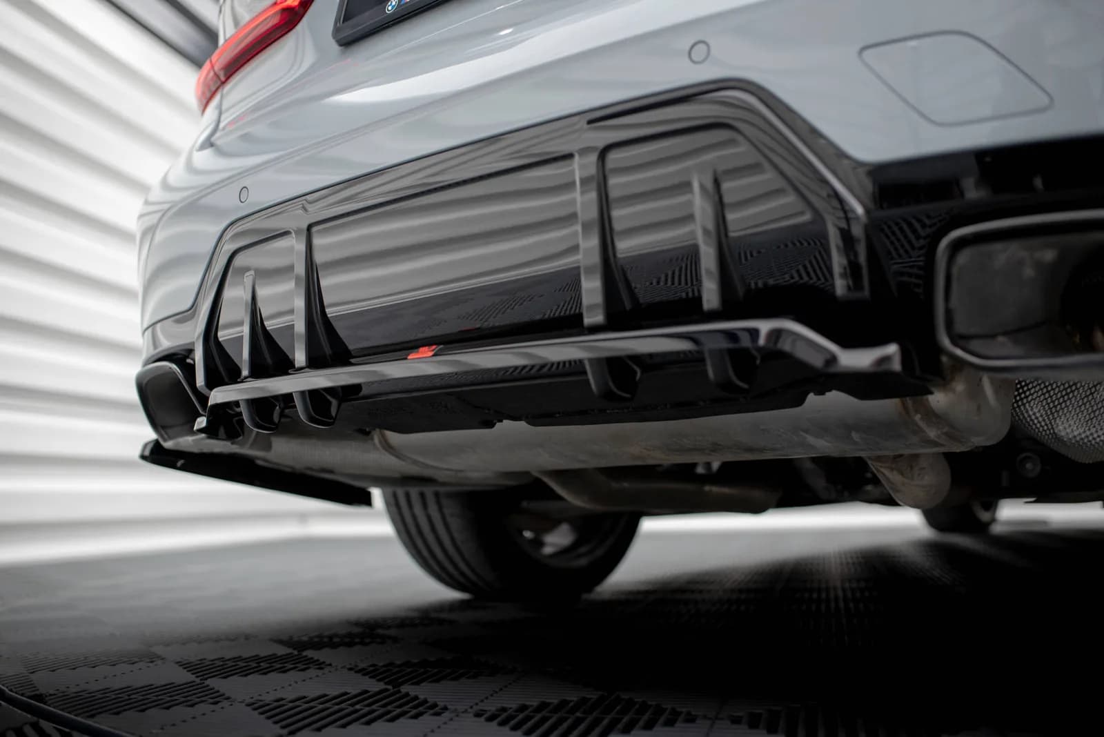 Задній сплітер (Z Dyfuzorem) V.1 Maxton BMW M340i G20 / G21 Facelift - фото My Tuning Lab
