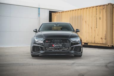 Передній сплітер V.3 Maxton Audi RS3 8V FL Sportback - фото My Tuning Lab