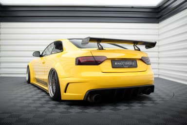 Karbonowy Spoiler Z Górnymi Mocowaniami Maxton Audi A5 Coupe 8T - фото My Tuning Lab