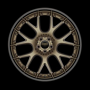 Легкосплавний диск 22" BBS CH-R 2 22x9,5 ET33 5x120 бронза сатиновий - фото My Tuning Lab