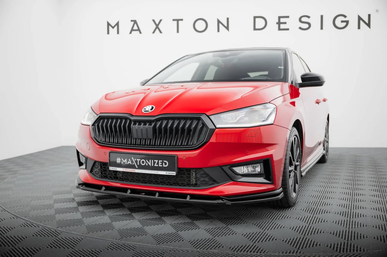 Передній сплітер Maxton Skoda Fabia Monte Carlo Mk4 - фото My Tuning Lab