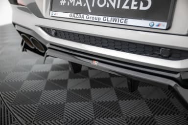 Задній сплітер (Z Dyfuzorem) Maxton BMW X4 M F98 - фото My Tuning Lab