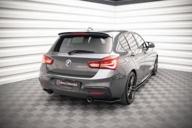 Задні сплітери boczne Maxton V2 BMW 1 F20/F21 M-Power рестайлінг (чорний глянець) - фото My Tuning Lab