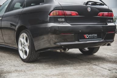 Задні сплітери boczne Maxton Alfa Romeo 156 SW Facelift (чорний глянець) - фото My Tuning Lab