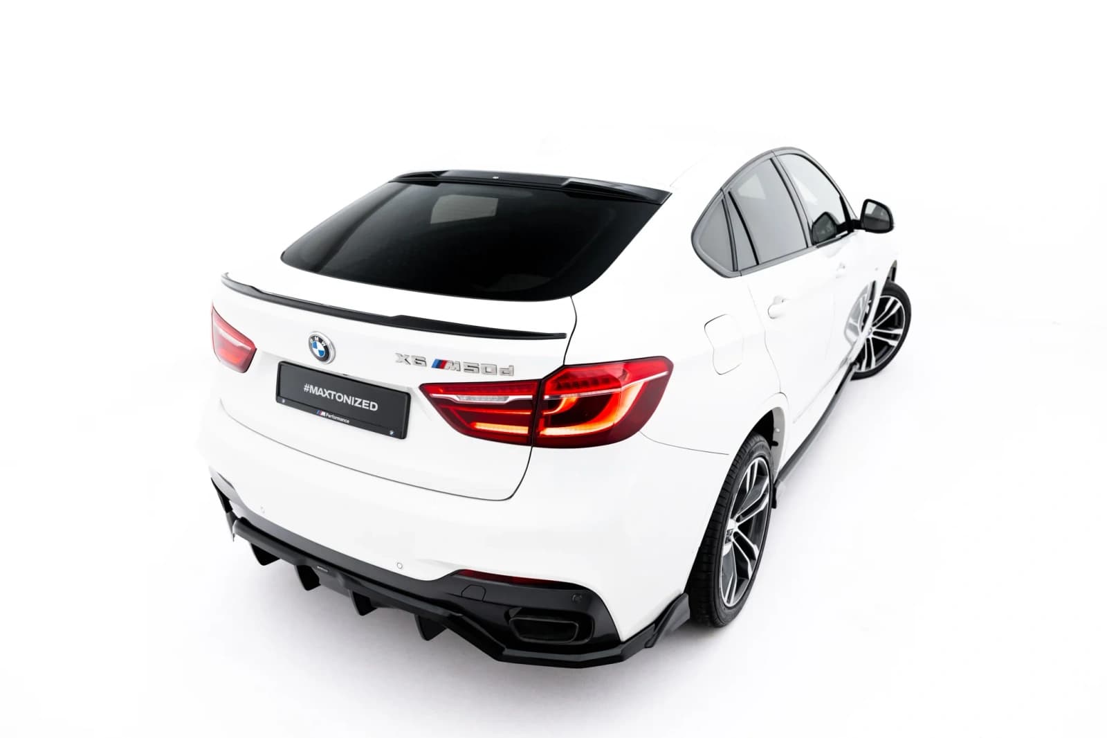 3D спойлер V.1 Maxton BMW X6 F16 M-пакет / X6 M F86 - фото My Tuning Lab