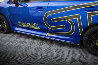 Накладки на пороги Street Pro Maxton Subaru WRX STI Mk1 - фото My Tuning Lab