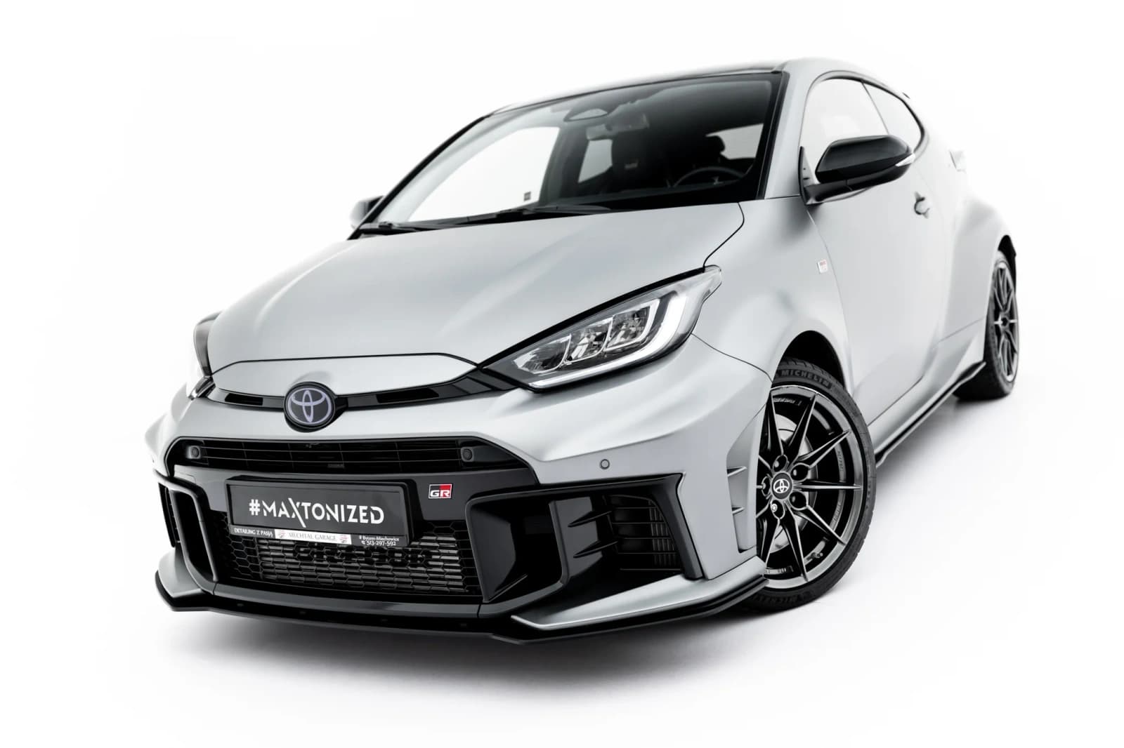 Передній сплітер Street Pro Maxton Toyota GR Yaris Mk4 Facelift - фото My Tuning Lab