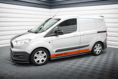 Накладки на пороги Maxton Ford Transit Courier Mk1 - фото My Tuning Lab