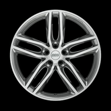 Легкосплавний диск 20" BBS SX 20x9 ET30 5x112 Platinum срібний Diamantgedreht - фото My Tuning Lab