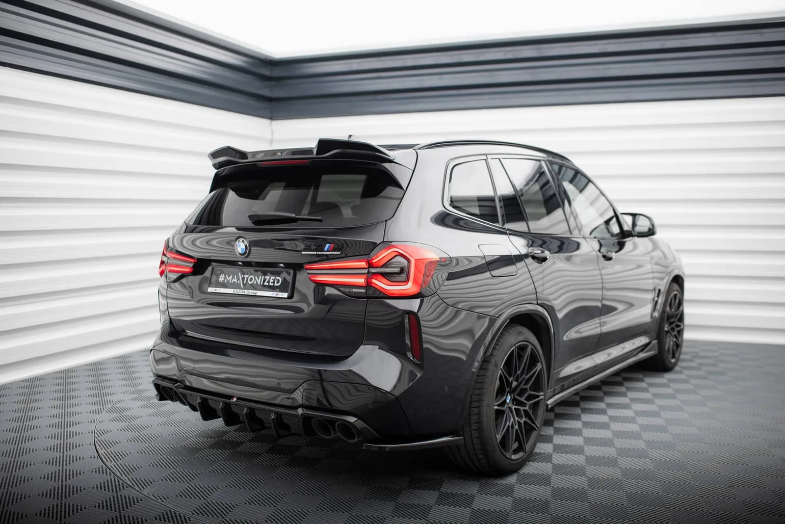 Задні сплітери Boczne V.2 Maxton BMW X3 M F97 / F97 Facelift - фото My Tuning Lab