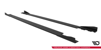 Накладки на пороги Street Pro + Flaps Maxton Mercedes-AMG CLE 53 C236 / 53 Aero C236 - фото My Tuning Lab