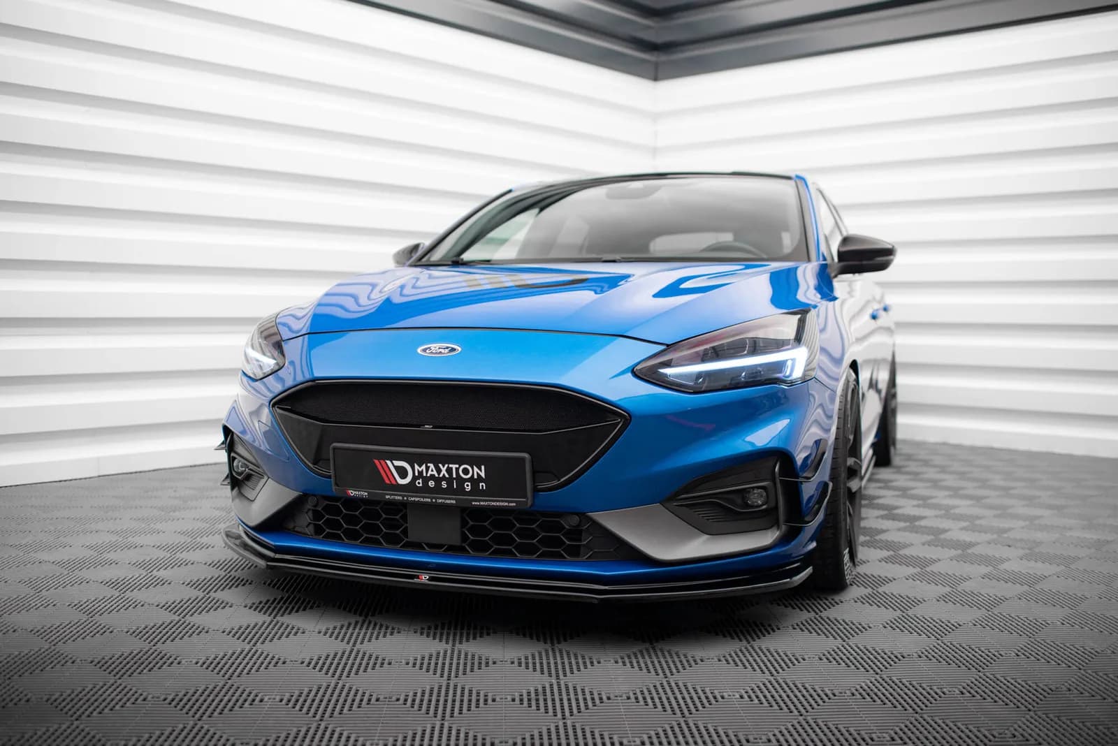Передній сплітер V.4 Maxton Ford Focus ST / ST-Line Mk4 / Mk4 Facelift - фото My Tuning Lab