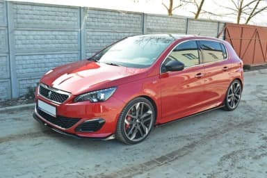 Накладки на пороги Maxton Peugeot 308 II GTI - фото My Tuning Lab