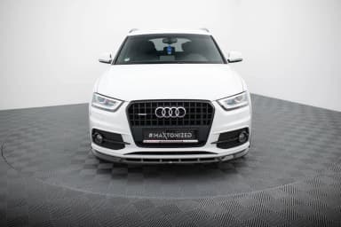 Передній сплітер V.1 Maxton Audi Q3 S-line 8U - фото My Tuning Lab