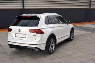 Задні сплітери boczne Maxton Volkswagen Tiguan MK2 R-Line (чорний глянець) - фото My Tuning Lab
