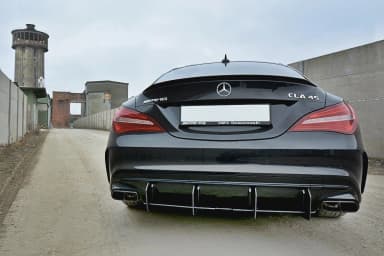 Maxton Design Задній дифузор V.2 Mercedes CLA A45 AMG C117 Facelift - фото My Tuning Lab