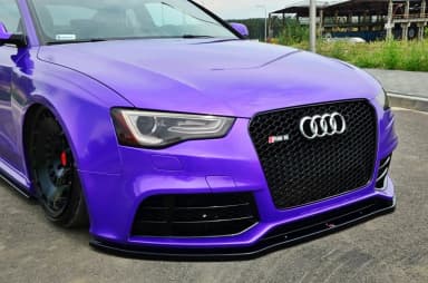 Передній сплітер Maxton Audi RS5 8T / 8T FL - фото My Tuning Lab
