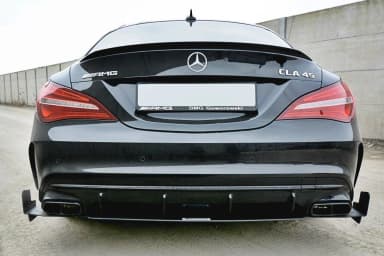 Maxton Design Задній дифузор V.3 Mercedes CLA A45 AMG C117 Facelift - фото My Tuning Lab
