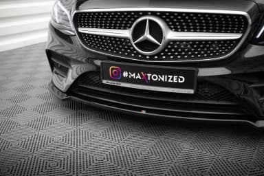Передній сплітер V.2 Maxton Mercedes-Benz E-Class W213 Coupe (C238) / Cabriolet (A238) AMG-Line / 53 AMG - фото My Tuning Lab