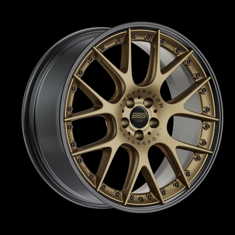 Легкосплавний диск 22" BBS CH-R 2 22x9,5 ET30 5x112 бронза сатиновий - фото My Tuning Lab