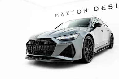 Передній сплітер V.3 Maxton Audi RS7 C8 / RS6 C8 / C8 Facelift - фото My Tuning Lab