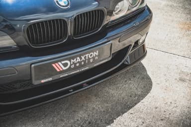 Накладки переднього бампера + Передній сплітер Maxton BMW M5 / 5 M-пакет E39 - фото My Tuning Lab