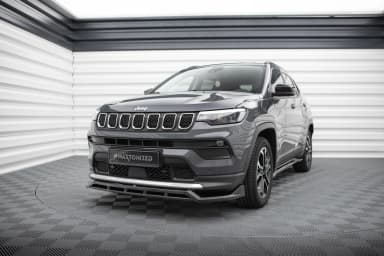 Передній сплітер Maxton Jeep Compass Limited Mk2 Facelift - фото My Tuning Lab