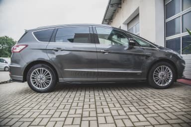 Накладки на пороги Maxton Ford S-Max Mk2 Facelift - фото My Tuning Lab