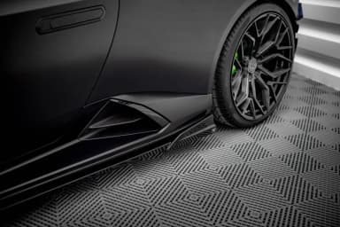 Накладки на пороги Maxton Lamborghini Huracan EVO - фото My Tuning Lab