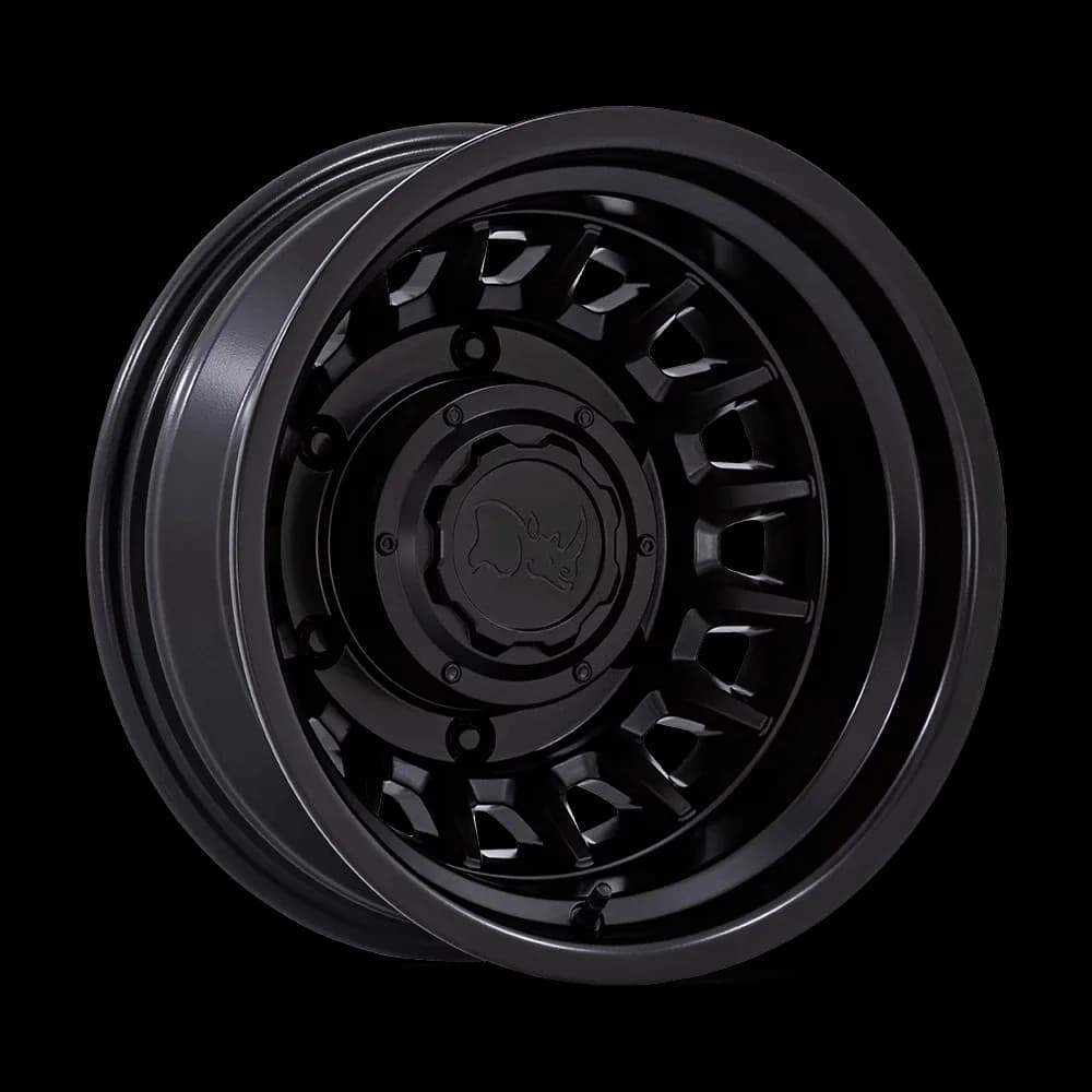 Легкосплавний диск 16" Black Rhino BR019 ALISO DUALLY 16x6 ET-130 6x205 матовий чорний - фото My Tuning Lab