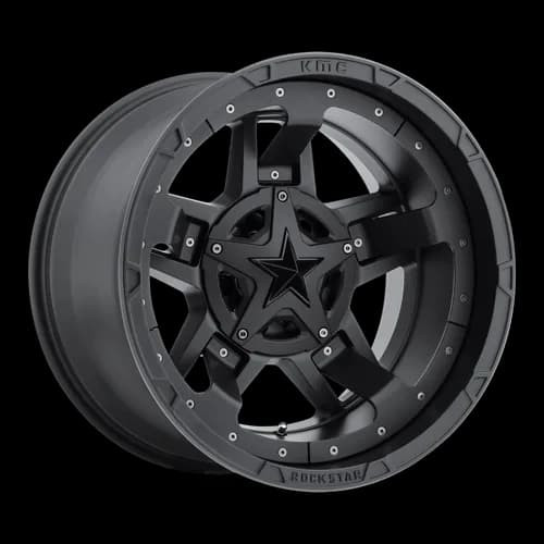 Легкосплавний диск 18" XD Rockstar III 18x9 ET0 5x114,3/127 матовий чорний - фото My Tuning Lab