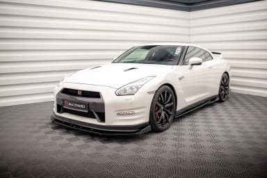 Передній сплітер + Flaps Maxton Nissan GTR R35 Facelift - фото My Tuning Lab