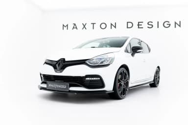 Maxton Design Передній сплітер RENAULT CLIO MK4 RS - фото My Tuning Lab