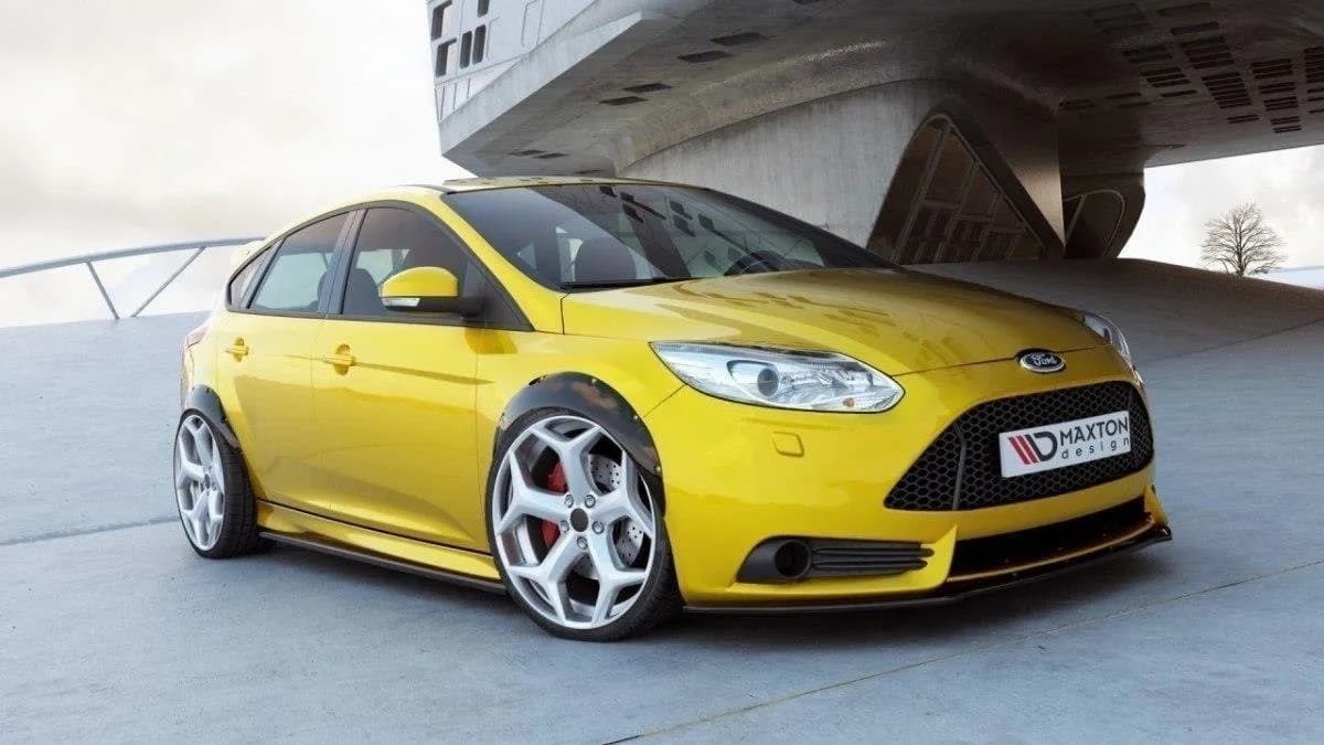 Розширювачі арок Maxton Ford Focus ST MK3 (чорний глянець) - фото My Tuning Lab